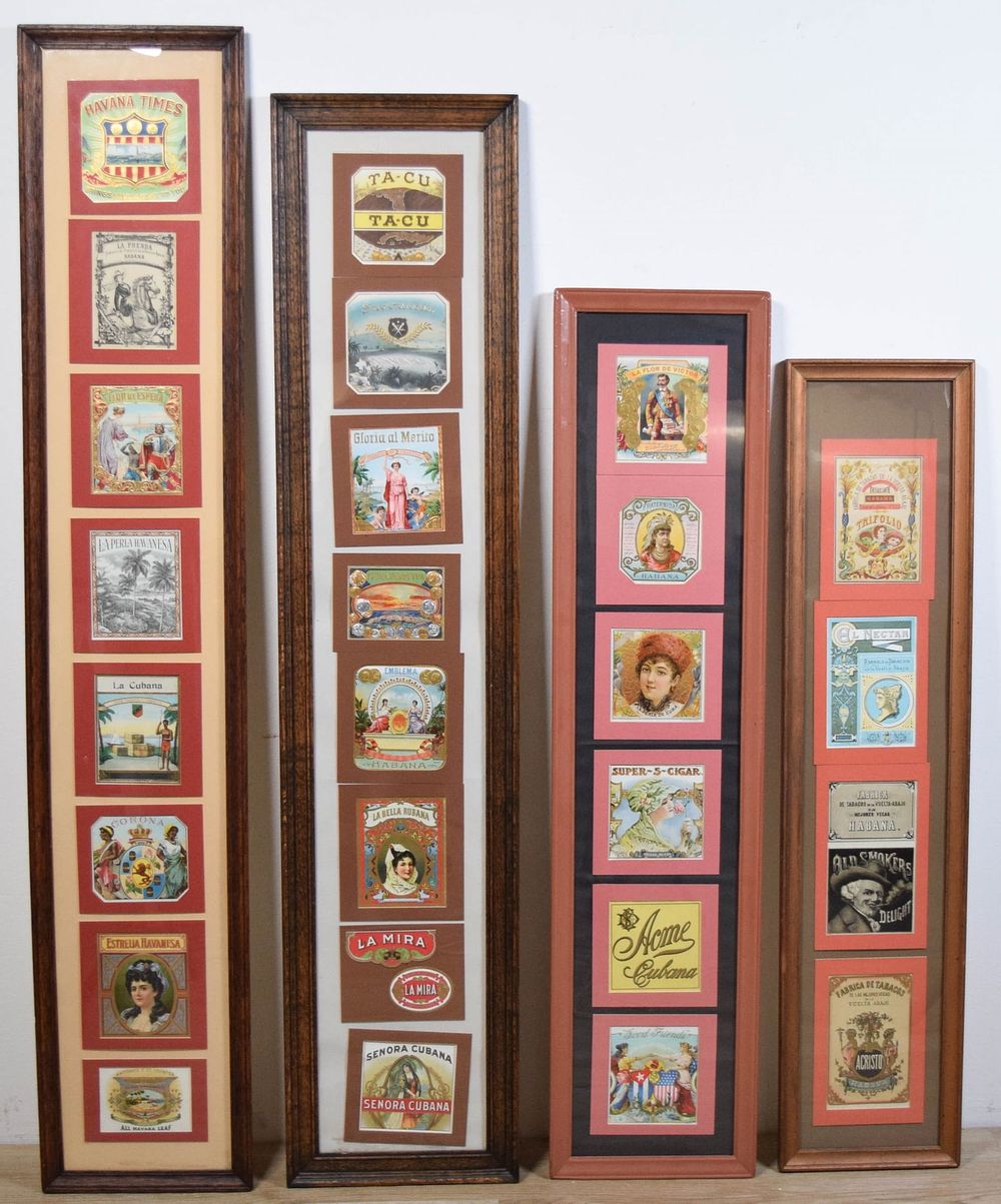 Lot 241: 26 Cuban Cigar Box Labels
