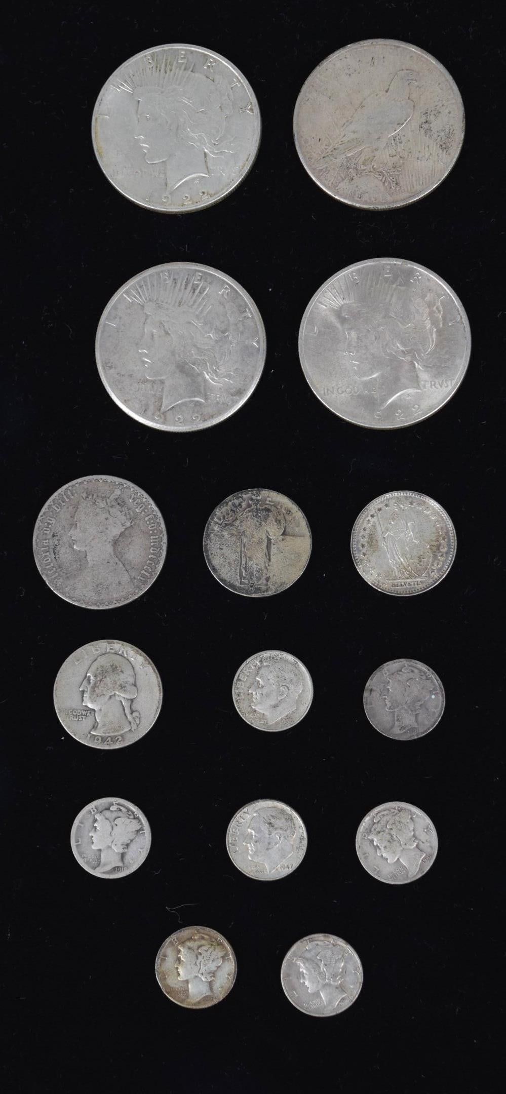 Lot 255: 15 Silver Coins