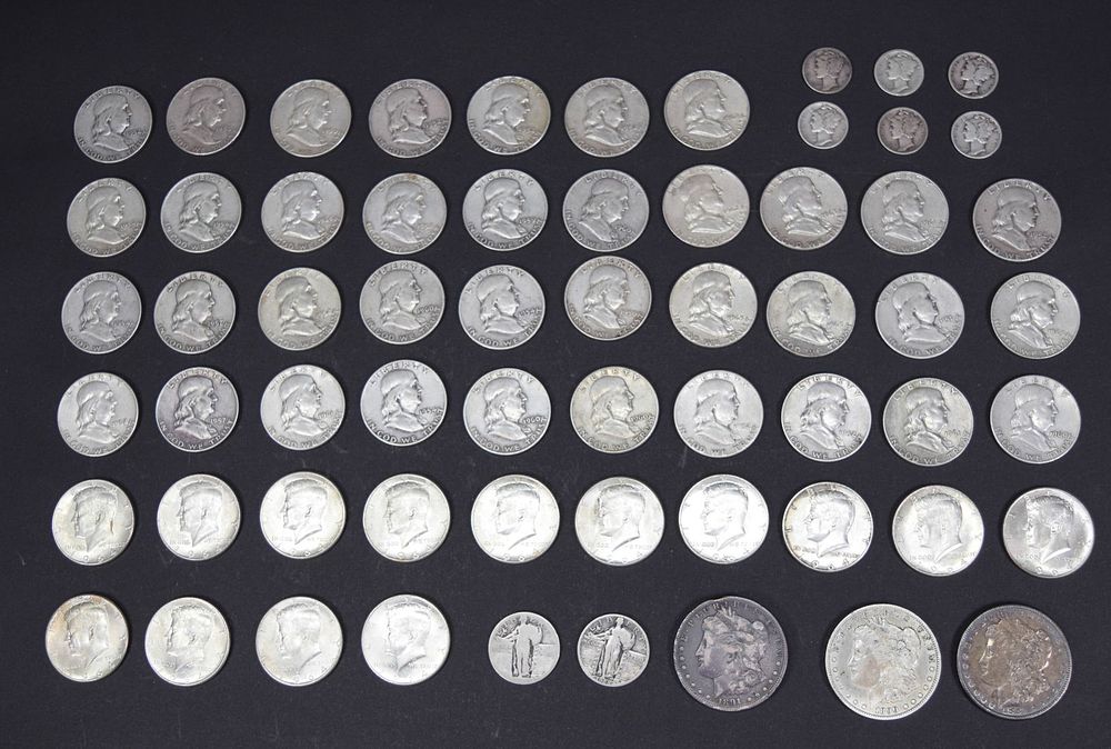 Lot 257: US Silver Coins 1891 Carson City Morgan Dollar