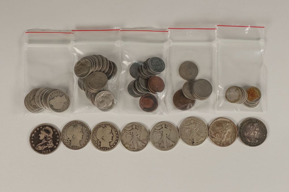 Lot 258: Early American Silver Coins And Others