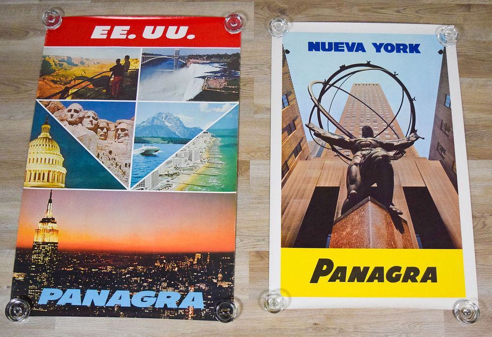 Lot 165: 2 Panagra Travel Posters United States & New York