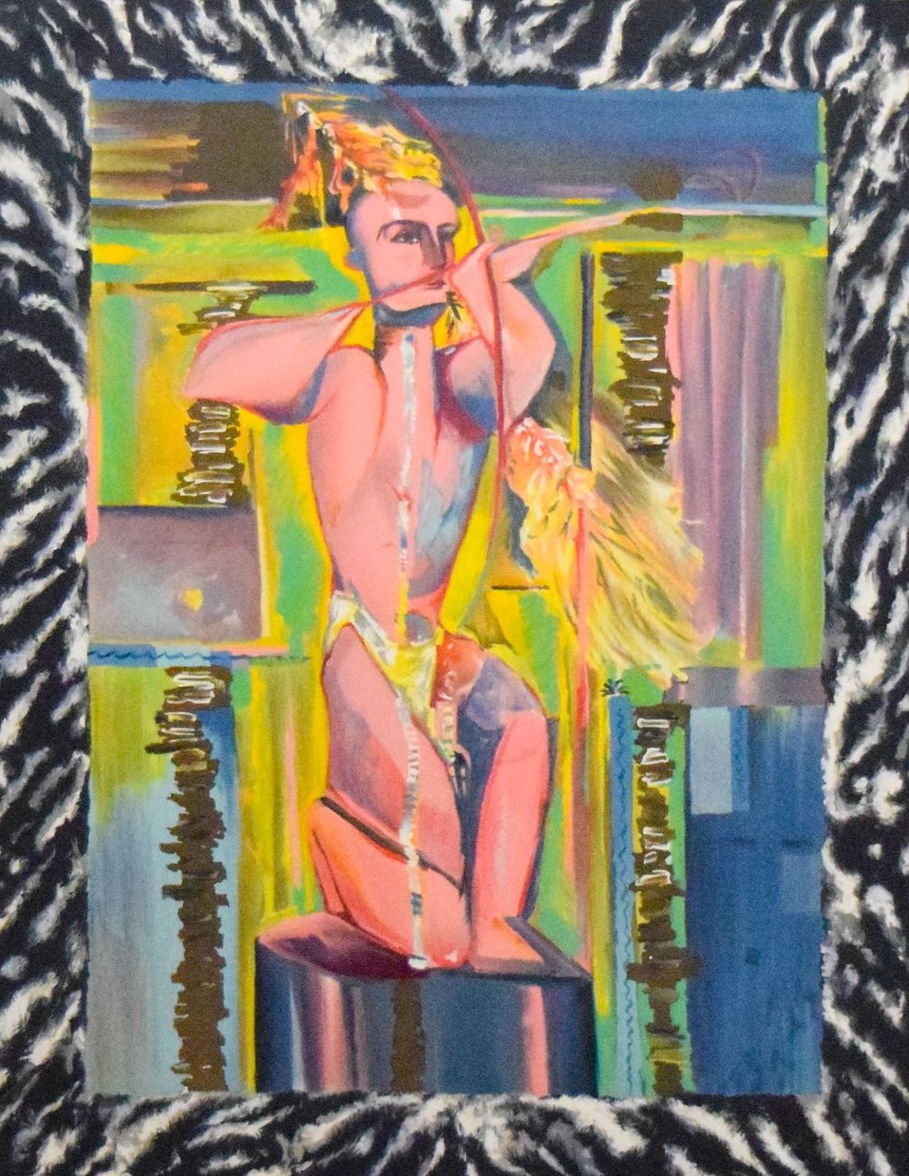 Lot 170: Sandro Chia Lithograph The Archer