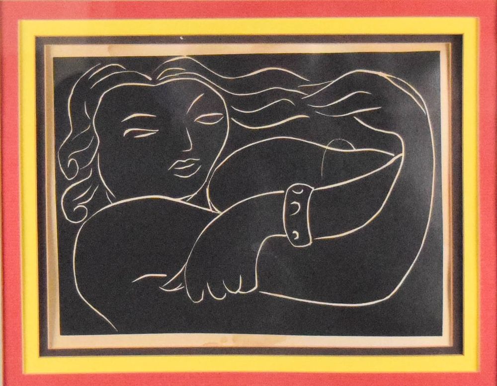 Lot 175: After Henri Matisse Linocut Pasiphe