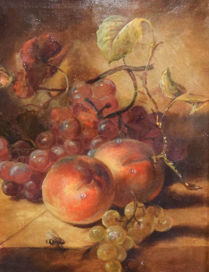 Lot 281: Emilie Preyer Oil on Canvas Still Life