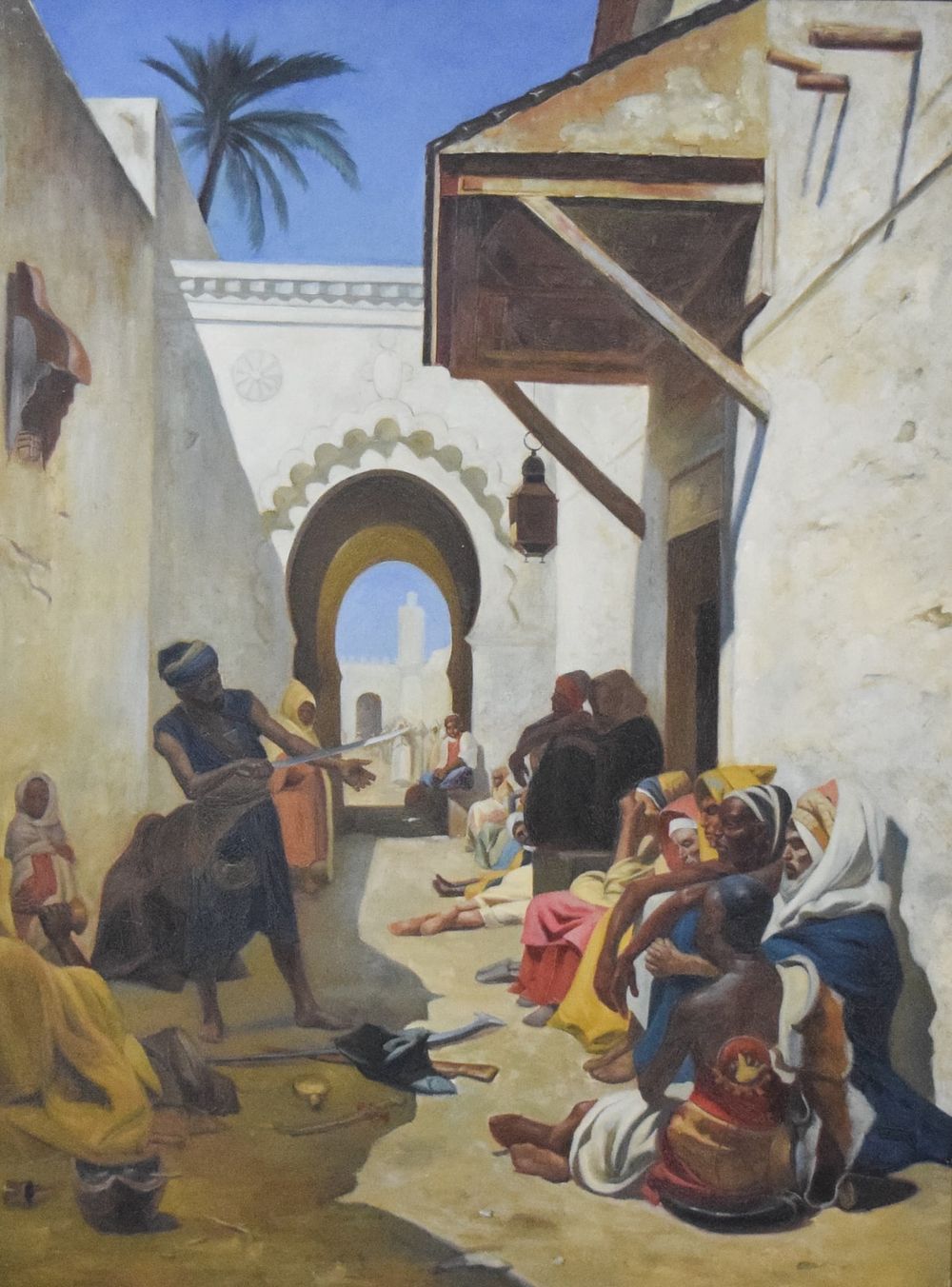 Lot 284: After Ferencz-Franz Eisenhut Oil on Canvas