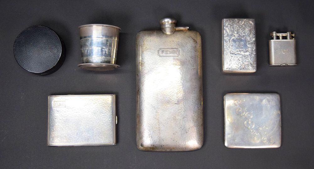 Lot 291: 6 Pieces Sterling Gorham, Kerr, Webster, English