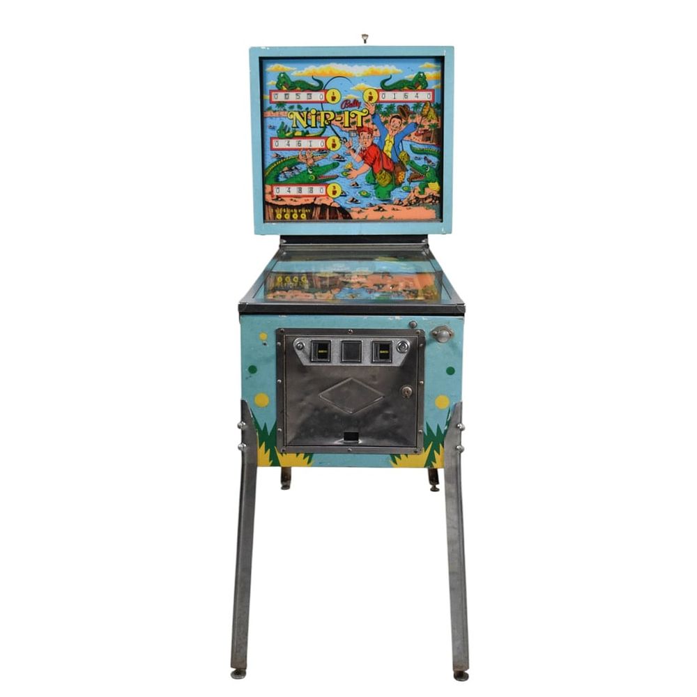 Lot 345: Bally Nip-It Pinball Machine