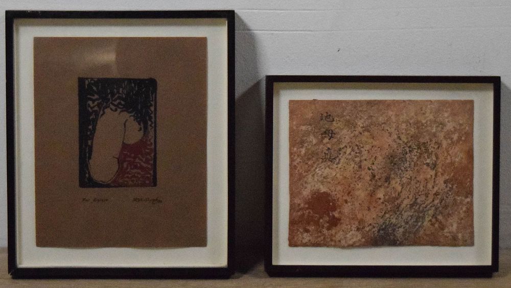 Lot 413: 2 Piece Modern Art Lot Malich, Nicolayevsy