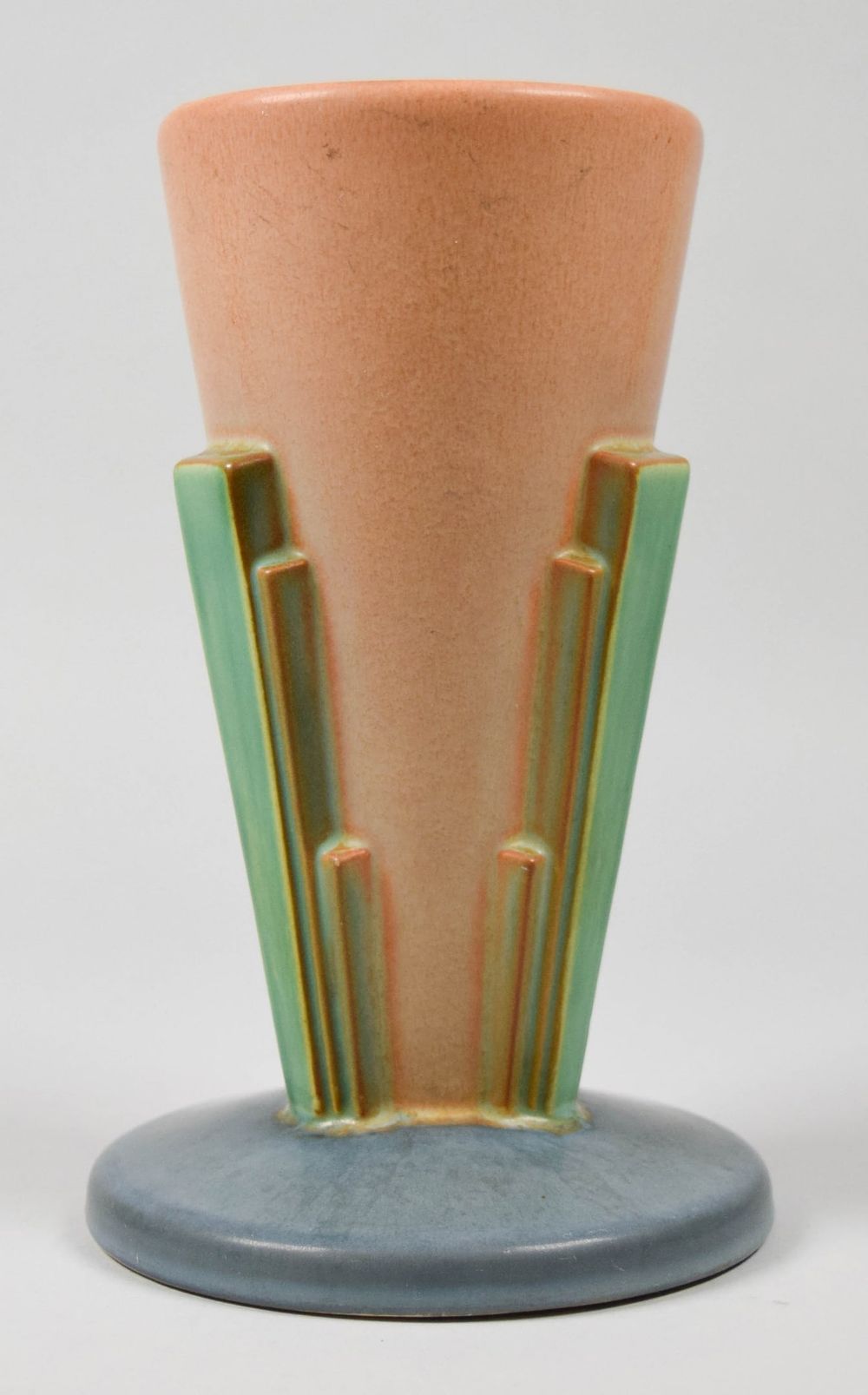 Lot 223: Roseville Pottery Futura Vase Cone