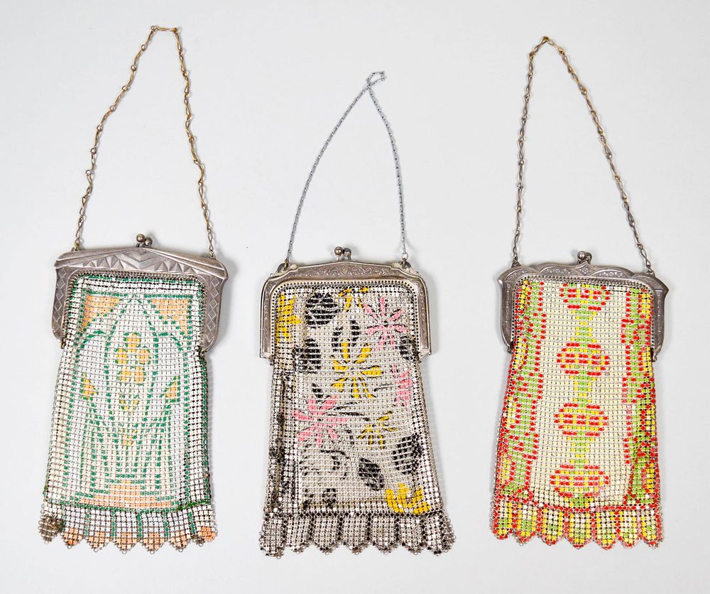Lot 234: 3 Whiting & Davis Mesh Bags