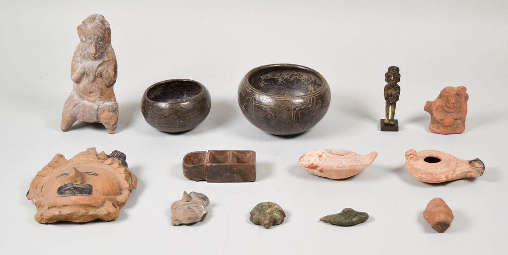 Lot 311: Lot of Pre-Columbian & Other Artifacts & Pottery