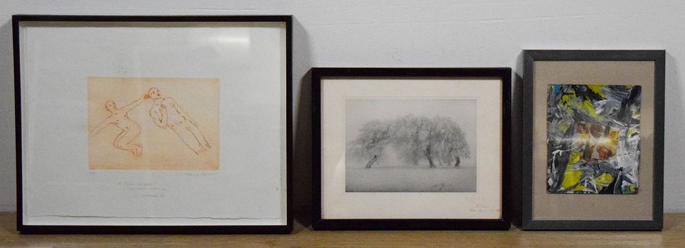 Lot 417: 3 Piece Art Lot Marzia Gandini, Klaus Knaup