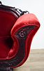 Empire Style Carved Sofa. Empire style sofa. Red upholstery, eagle carving. 62 1/2"L x ???"D x Image - 2