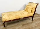 Louis XV Style Neoclassical Chaise Lounge. Louis XV style neoclassical chaise lounge. With front Image - 1