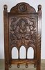 Pair of Renaissance Revival Chairs. Pair of carved Renaissance Revival side chairs. Needlepoint Image - 4