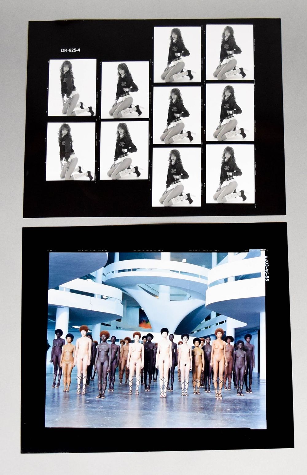 Lot 153: 2 Photos Vanessa Beecroft & Dusan Reljin