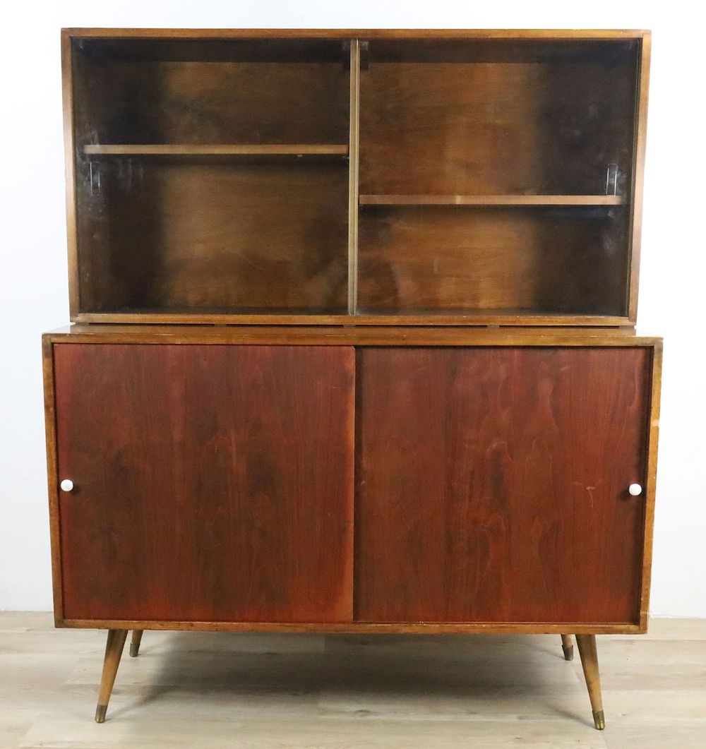 Lot 196: Country Workshop Mid-Century Modern Bookcase