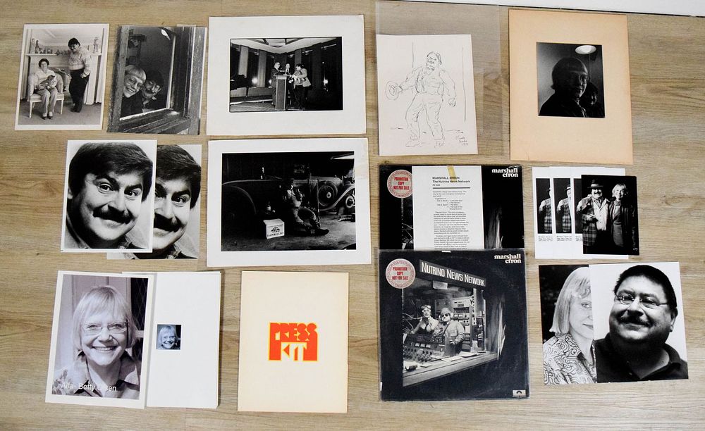 Lot 251: Marshall Efron & Alfa-Betty Olsen Photos, Records