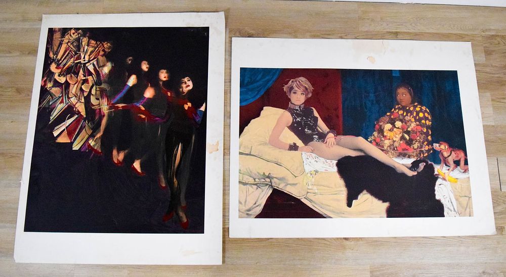 Lot 266: 2 Steven Pollack Prints Rie Miyazawa