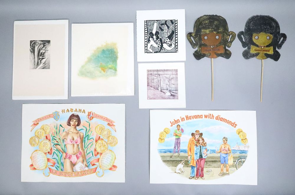 Lot 271: 8 Piece Art Lot
