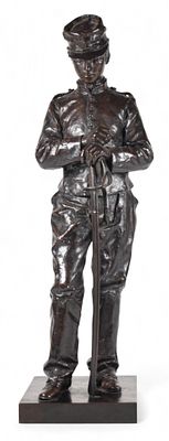 Eugene Nicolas Clement d'Astanieres Bronze. Comte Eugene Nicolas Clement d'Astanieres (French