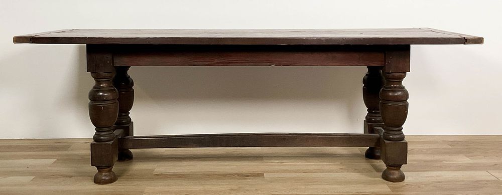 Lot 172: Early Trestle Or Harvest Table