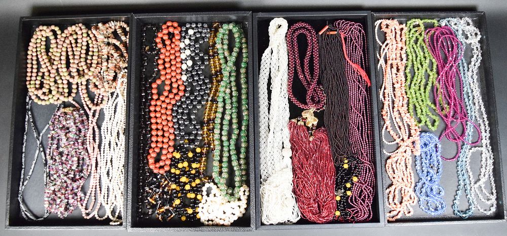 Lot 185: Lot of Beaded Necklaces