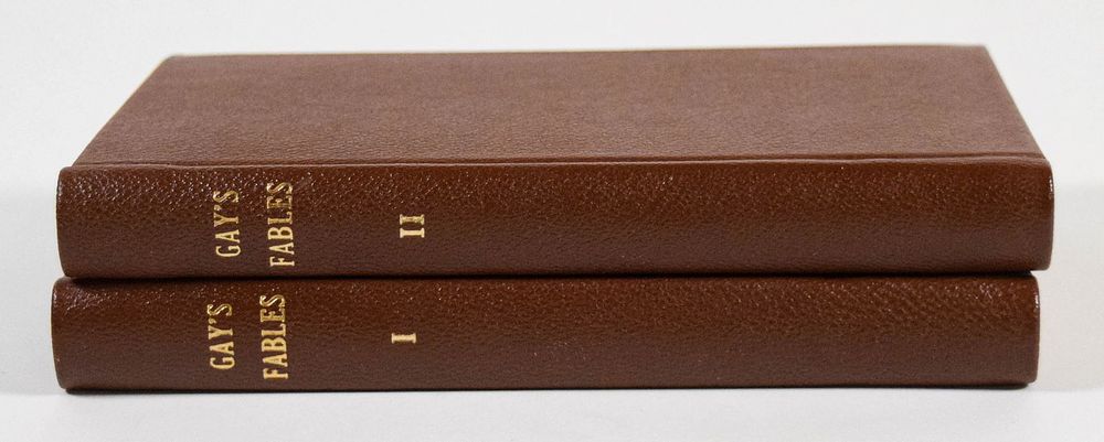 Lot 237: John Gay Fables 2 Volumes 1742