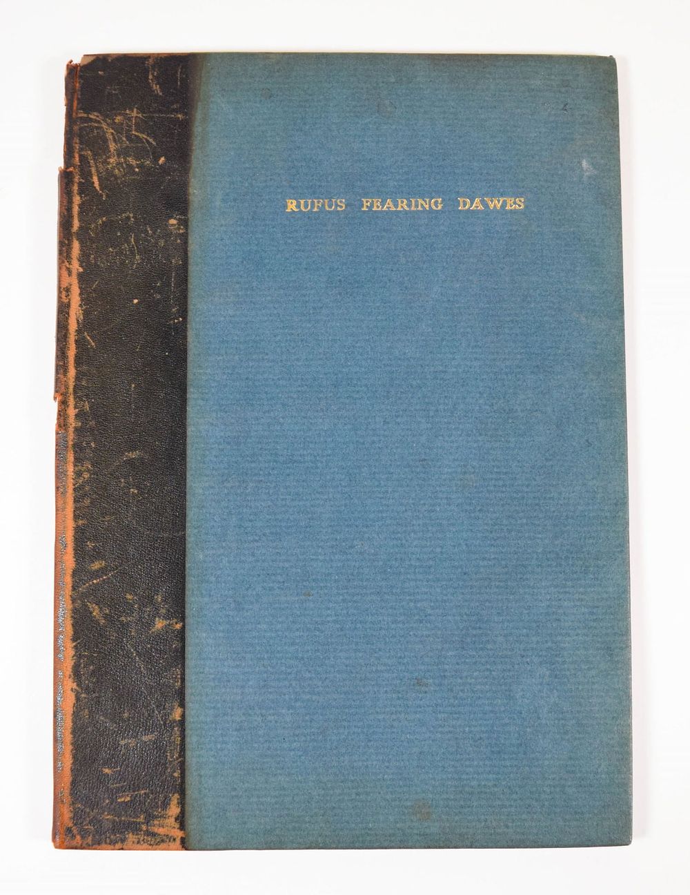 Lot 242: Rufus Dawes Funeral Book Signed By Charles Dawes