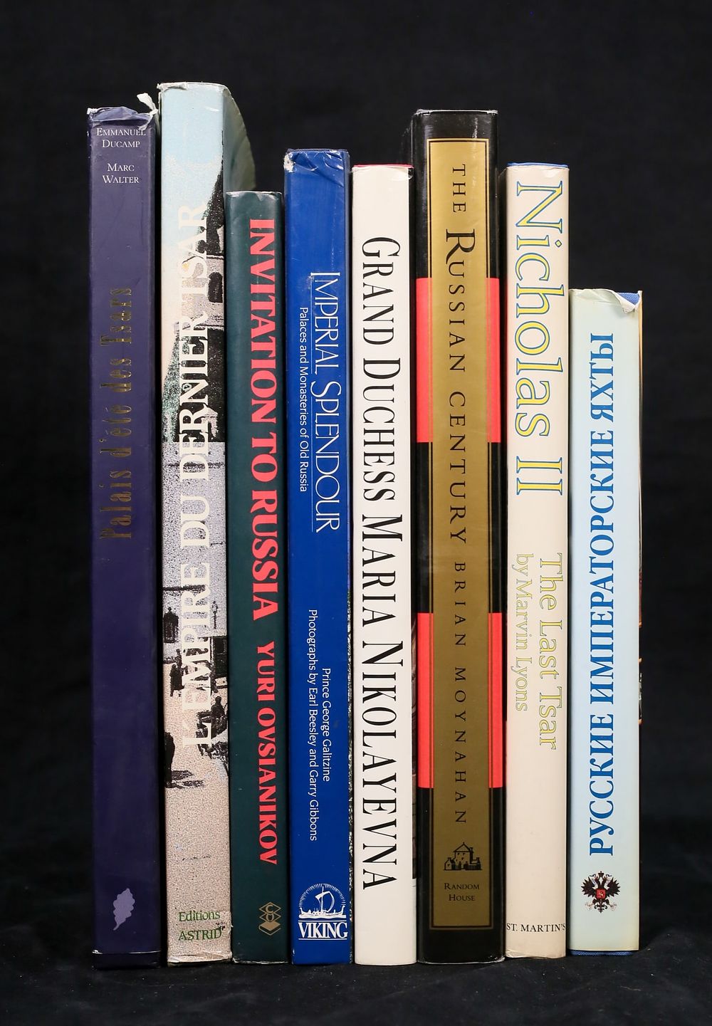 Lot 244: 8 Books on Russia