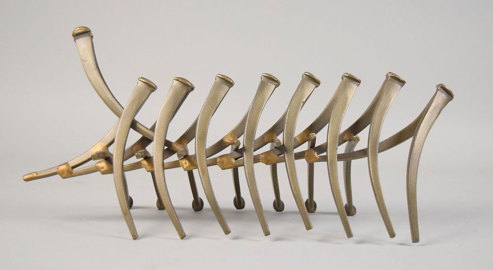 Lot 284: Ron Schmidt Metal Nail Art Sculpture