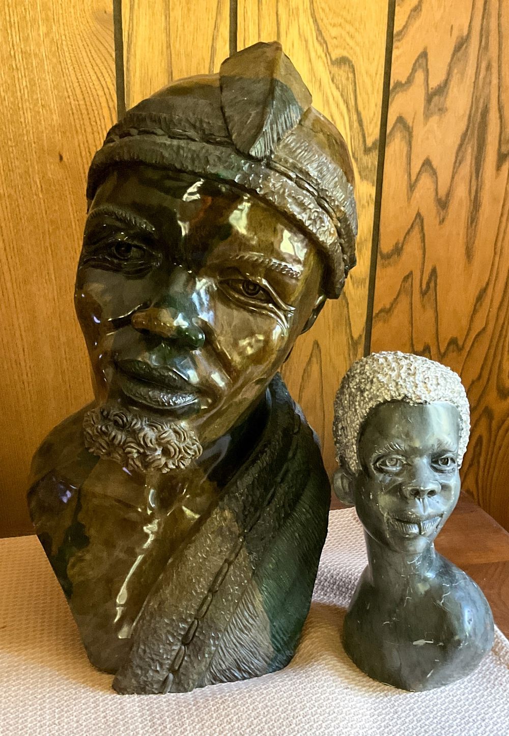 Lot 338: Shona Sculpture, Golden Verdite