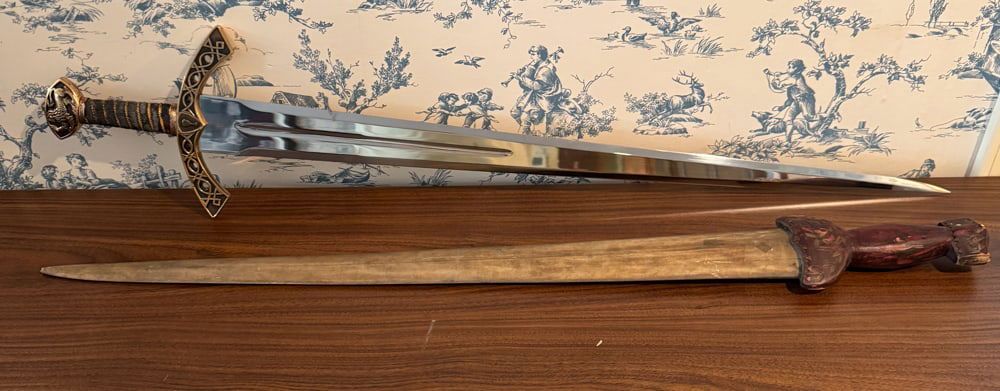 Lot 415: Two Swords Swordfish Bill