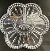 Pair of Waterford Crystal 3-Part Relish Dishes. Pair of Waterford crystal clover-shaped 3-part Image - 5