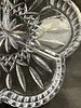 Pair of Waterford Crystal 3-Part Relish Dishes. Pair of Waterford crystal clover-shaped 3-part Image - 6
