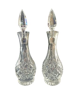 Pair of Waterford Crystal Cruets Araglin Pattern. Pair of Waterford crystal cruets in Araglin 