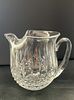 3 Crystal Pitchers Incl. Waterford and Block. Three crystal pitchers including two marked Image - 1