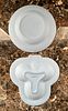 Wedgwood Serving Knife, Egg, Trinket Dishes. Four pieces of Wedgwood including two jasperware Image - 6
