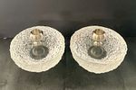 Pair of Steuben Crystal Candle Holders. Pair of Steuben crystal taper candle holders, signed on Image - 1
