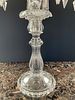 Baccarat Medallion Crystal Candelabra 4 Light. 18" Baccarat Medallion four-light crystal Image - 2