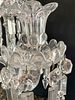 Baccarat Medallion Crystal Candelabra 4 Light. 18" Baccarat Medallion four-light crystal Image - 3