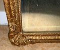 Rococo Revival Gilt Pier Mirror. Rococo revival style gilt pier mirror. Some damage to reverse Image - 1
