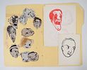 Tony Walton Group of Early Caricatures & Sketches. Tony Walton (British, 1934-2022). Large group Image - 1