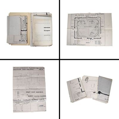 The Julie Andrews Show Blueprints. The Julie Andrews Show (television). Group of 9 blueprints 