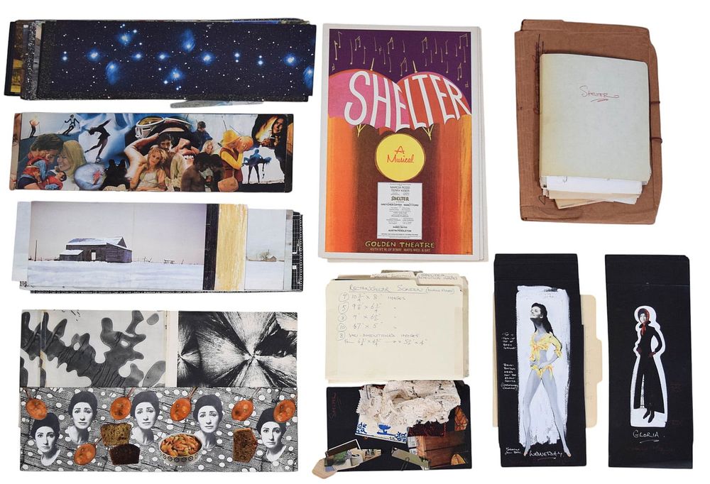 Lot 160: Shelter Set & Costume Design Artwork, Notes