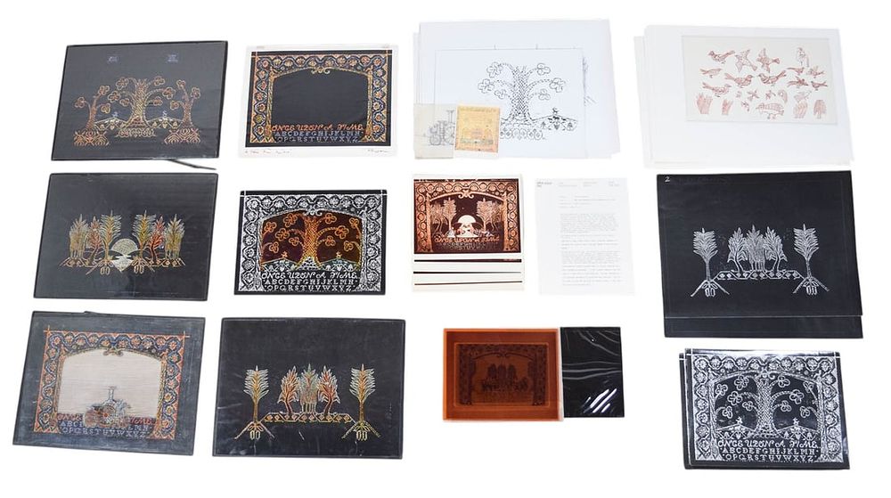 Lot 203: A Fable For Now Mobil Commercial Artwork