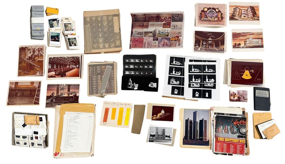 Lot 214: The Wiz Photos & Research for Sets