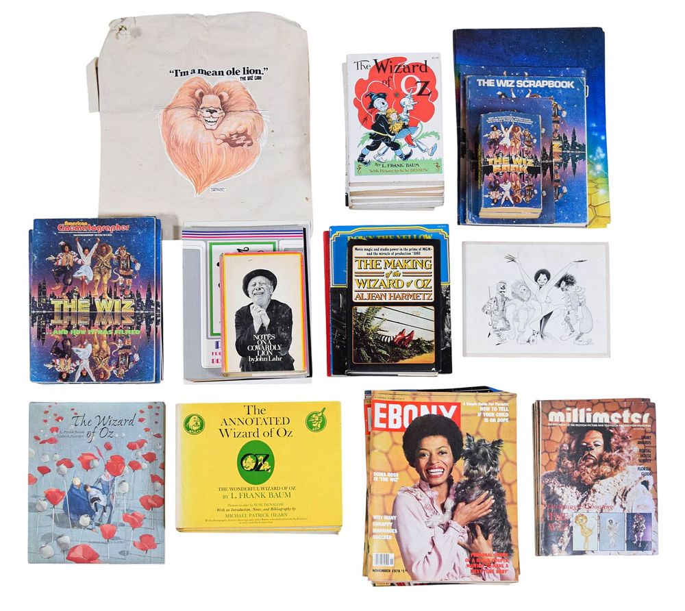 Lot 225: The Wiz Books, Ephemera