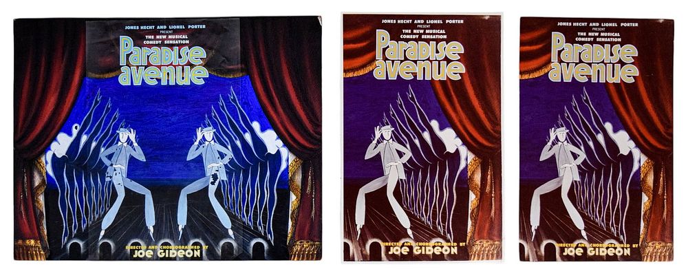 Lot 233: All That Jazz Joe Gideon Paradise Ave Poster Art
