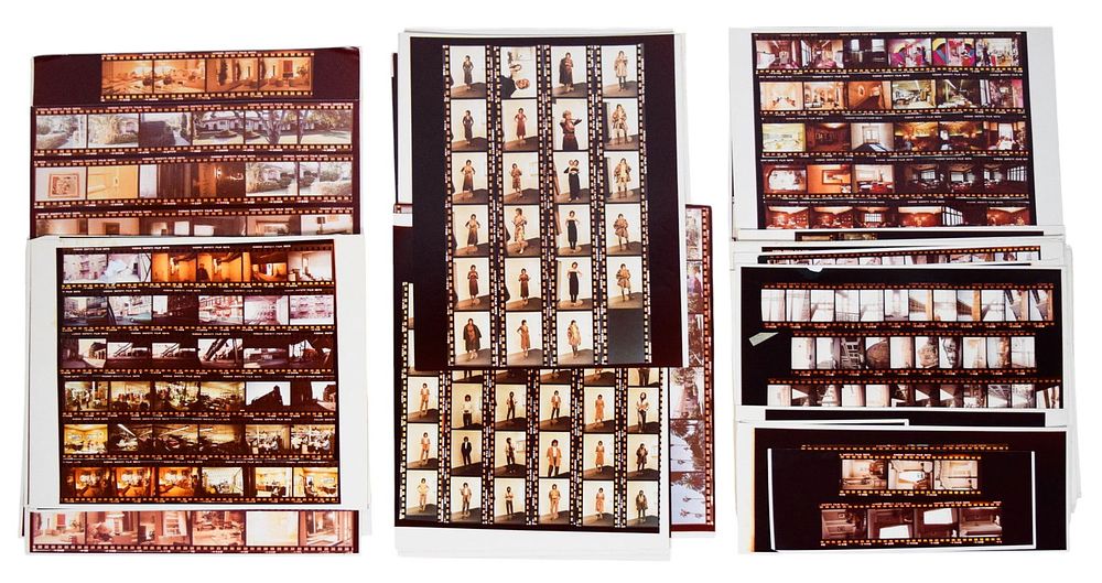 Lot 241: Just Tell Me What You Want Contact Sheets